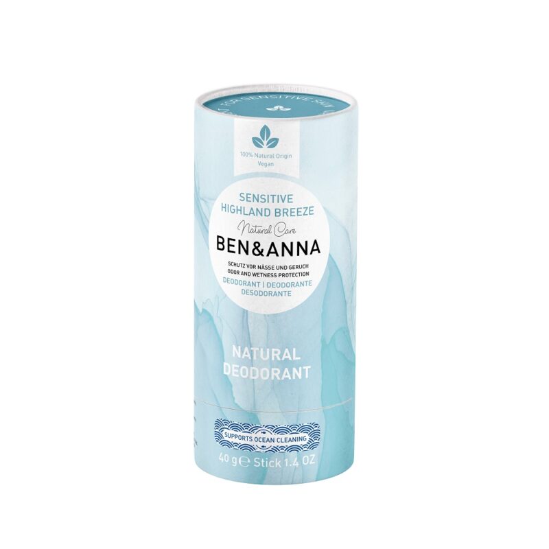 Ben & Anna Sensitive Highland Breeze Deo ohne Natron 40 g