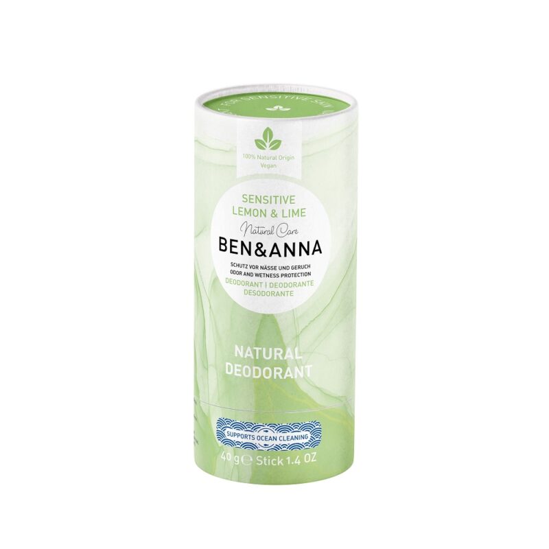 Ben & Anna Sensitive Lemon & Lime Deo ohne Natron 40 g