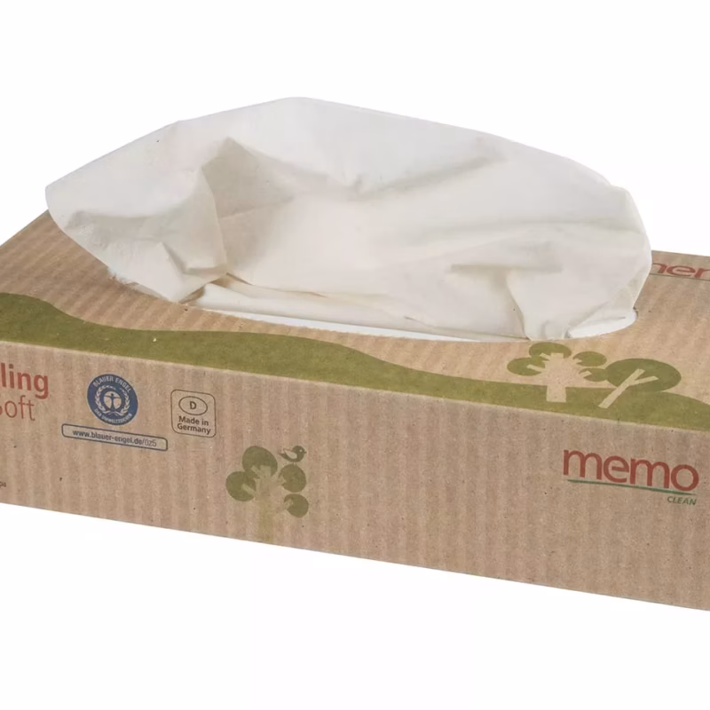 Kosmetiktücher "Recycling Extra Soft" 2-lagig