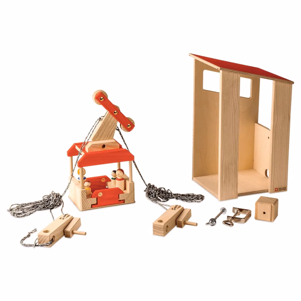 Seilbahnset mit Station