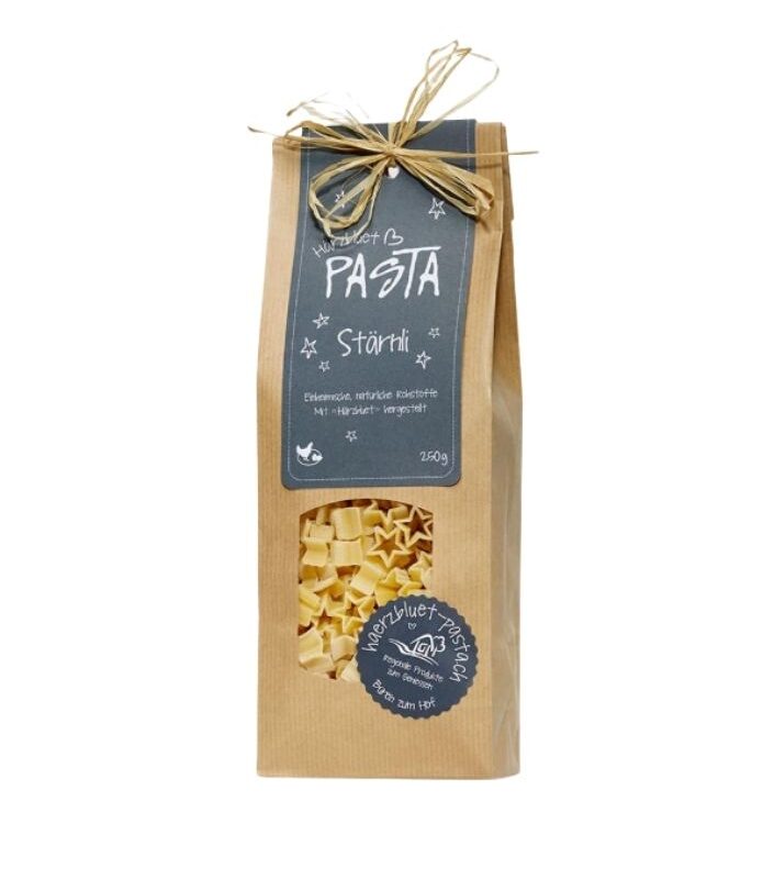 Schweizer Pasta Stärnli von Härzbluet Pasta 250 g