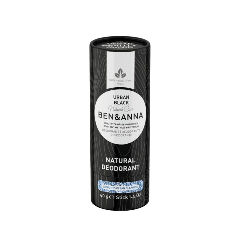 Ben & Anna Urban Black Natur Deostick würzig holziger Duft 40 g