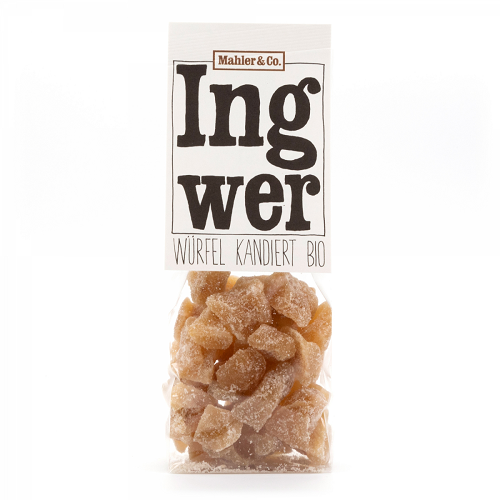 Bio Ingwerwürfel kandiert