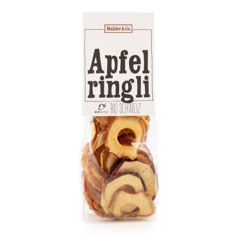 Bio Apfelstücke geschält 100g