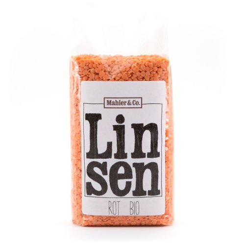 Bio Linsen rot