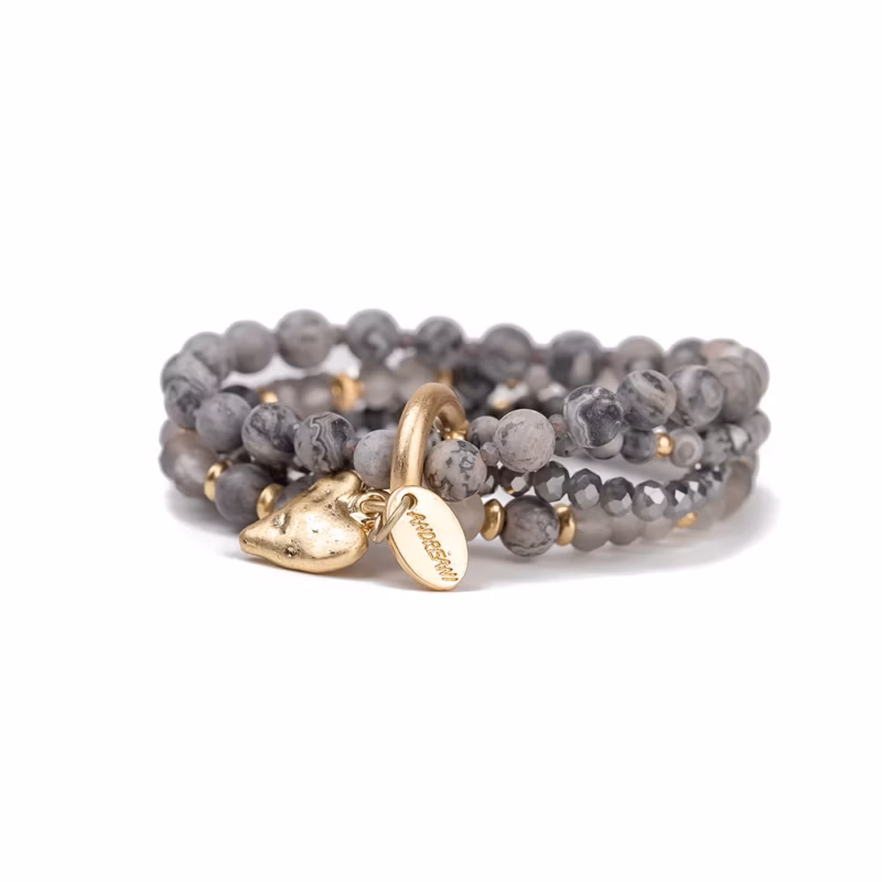 Armband aus echtem Picasso Jaspis