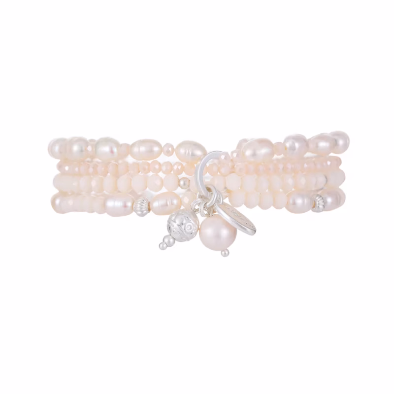 Armband aus echten Süsswasserperlen