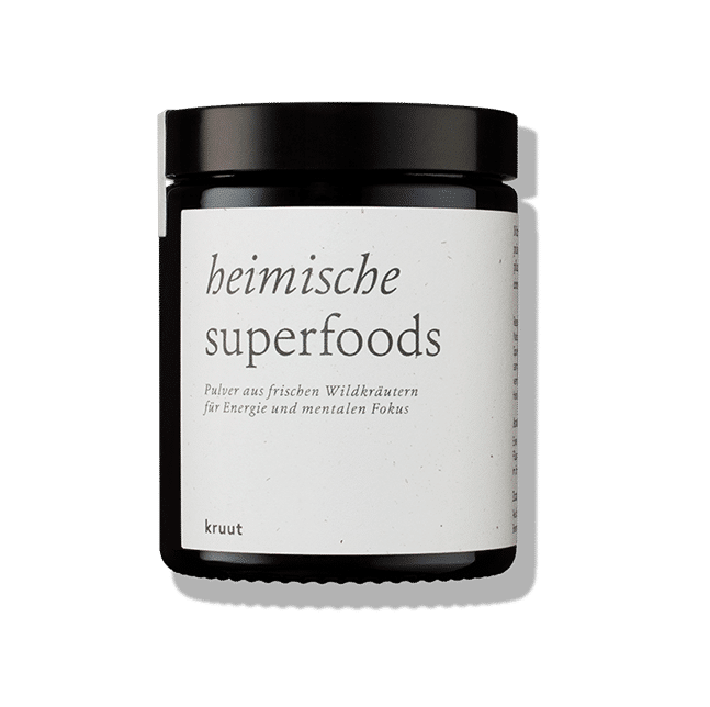 kruut Heimische Superfoods Bio Wildkräuterpulver