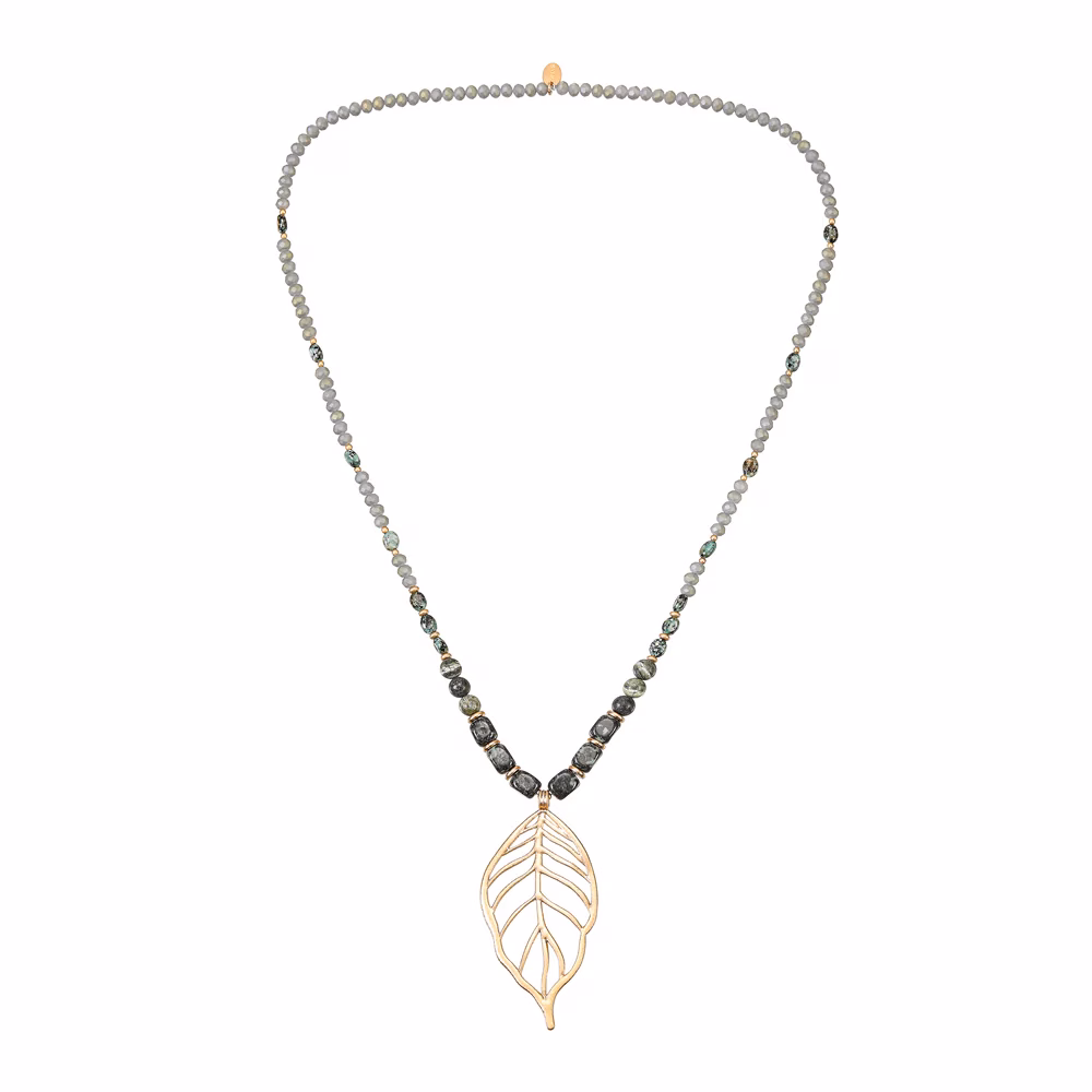 Halskette aus echter afrikanischer grüner Jade Halskette aus echter afrikanischer grüner Jade – Bild 2