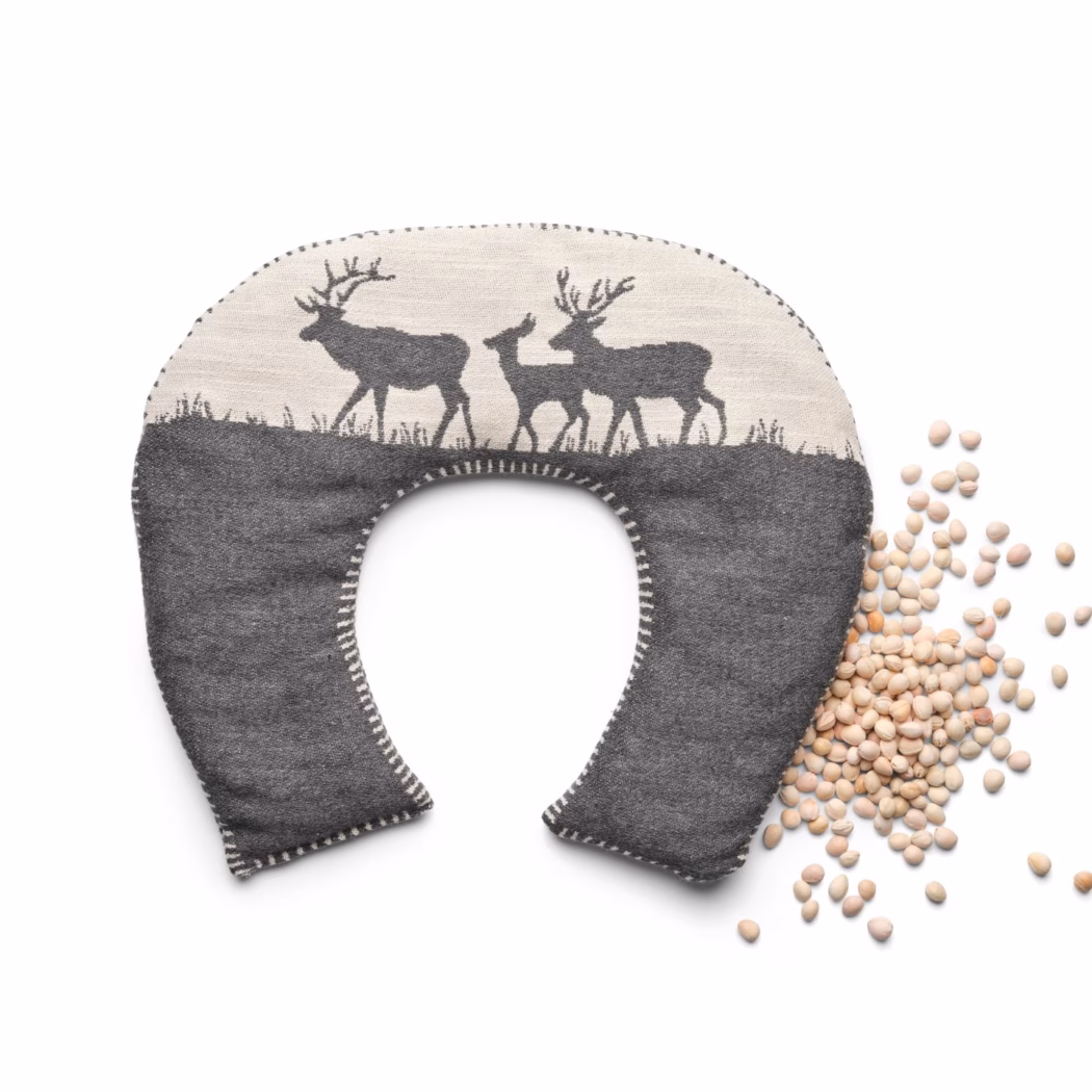 Kirschkern-Nackenkissen "Hirsche"