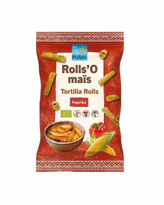 Bio Rolls'O Mais Paprika, vegan/glutenfrei