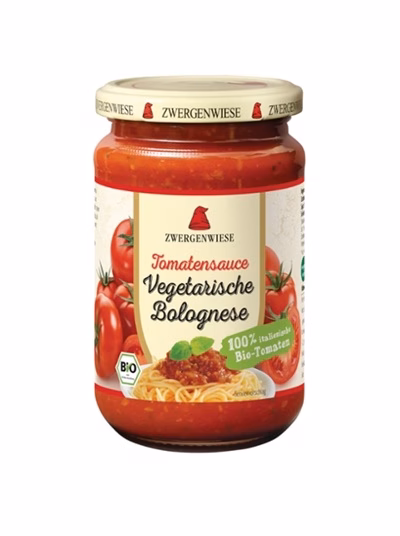 Bio Tomatensauce vegetarische Bolognese, vegan/glutenfrei
