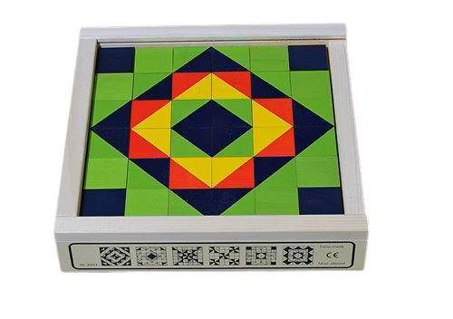 Würfelmosaik 36-teilig