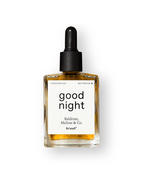kruut Good Night Bio Baldrian Tinktur mit Melisse 30 ml