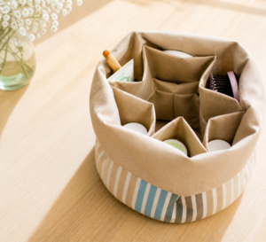 Kosmetiktasche Damen mit Fächern – Beaubag für perfekte Ordnung