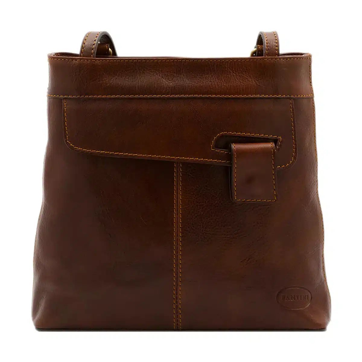 Rucksack-Tasche aus Leder "Noemi", braun Rucksack-Tasche aus Leder "Noemi", braun