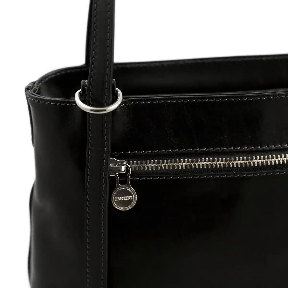 Rucksack-Tasche aus Leder "Noemi", schwarz Rucksack-Tasche aus Leder "Noemi", schwarz – Bild 7