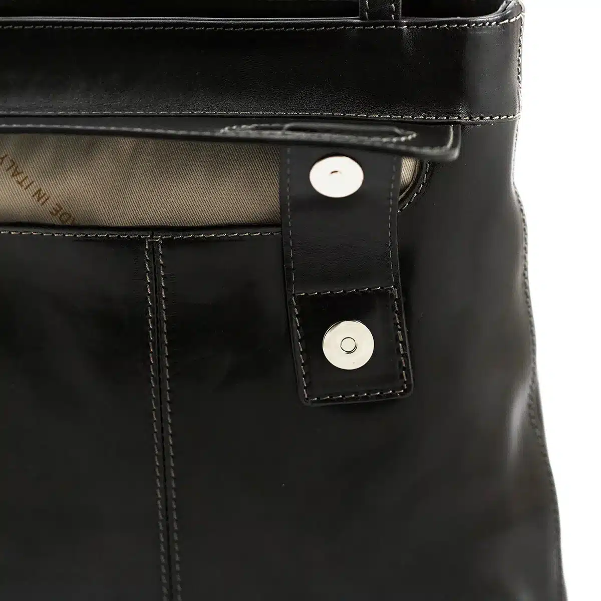 Rucksack-Tasche aus Leder "Noemi", schwarz Rucksack-Tasche aus Leder "Noemi", schwarz – Bild 6