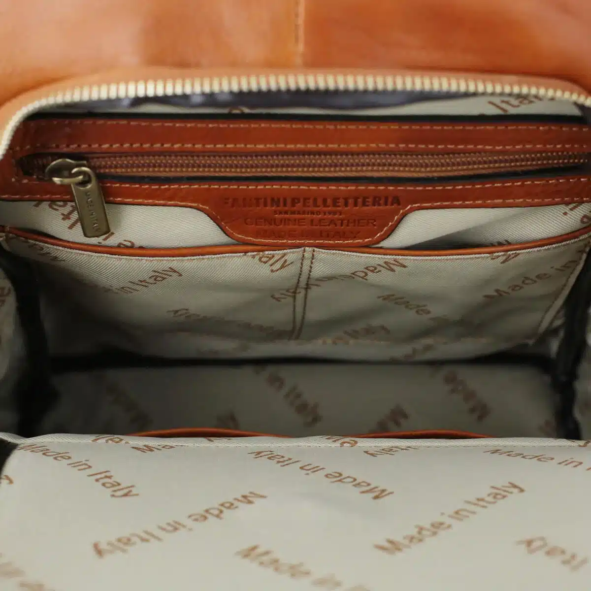 Echtleder Rucksack "Venezia", honig Echtleder Rucksack "Venezia", honig – Bild 5