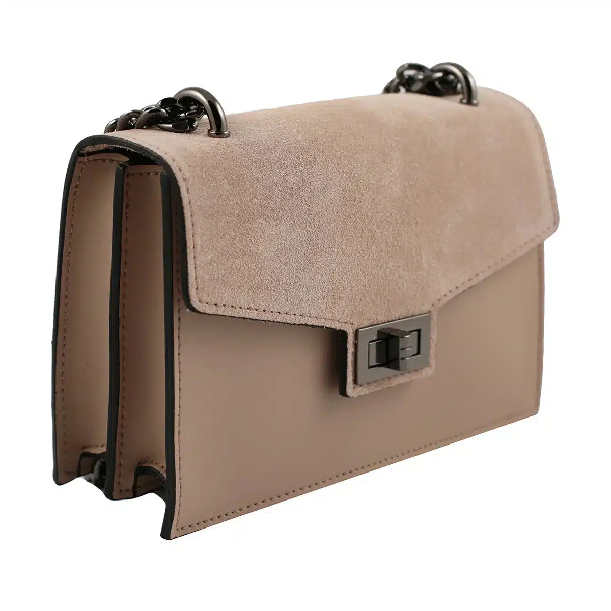 Umhängetasche aus Leder „Milano“, rosa Umhängetasche aus Leder „Milano“, rosa – Bild 2