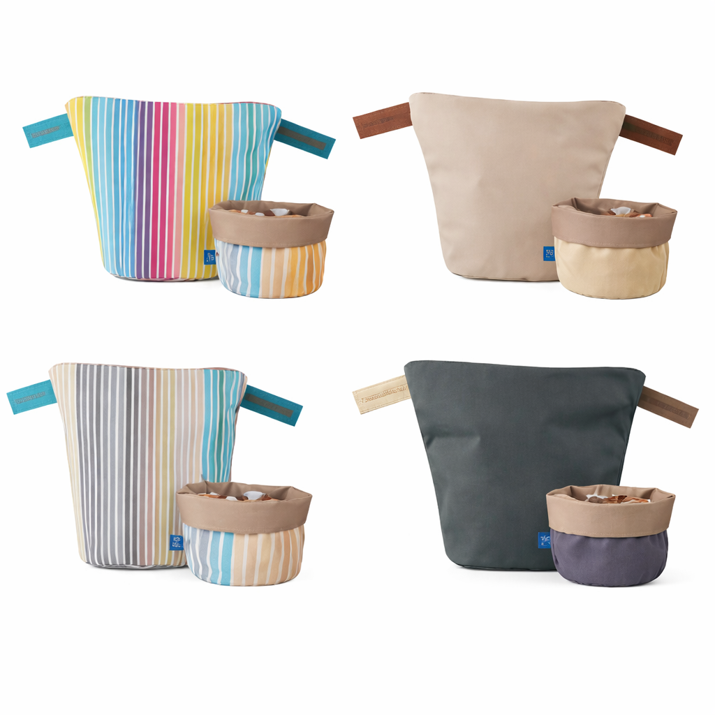 Beaubag-Set - der Kosmetikbeutel mit Ordnung