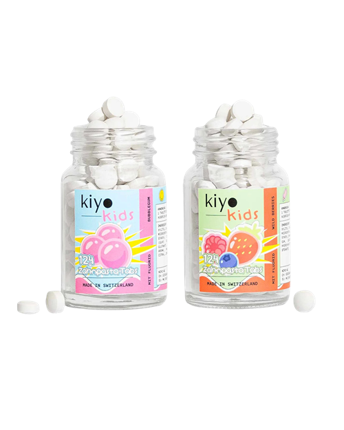 Kiyo Kids Zahnpasta Tabs – Zahnpflege die Spass macht