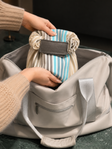 Kosmetiktasche Damen mit Fächern – Beaubag Set für perfekte Ordnung