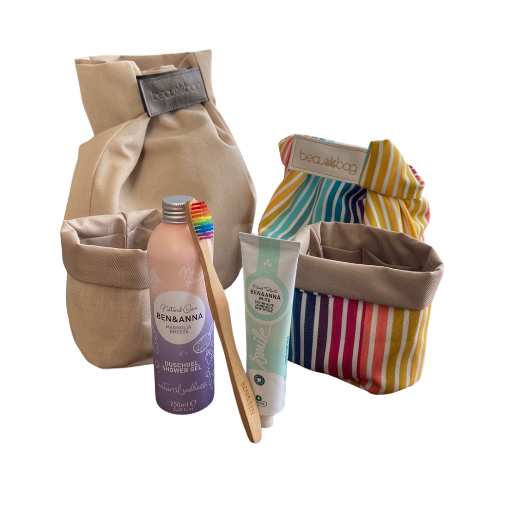 2 Beaubag-Set + 3 Ben & Anna Produkte geschenkt (Farben frei wählbar)