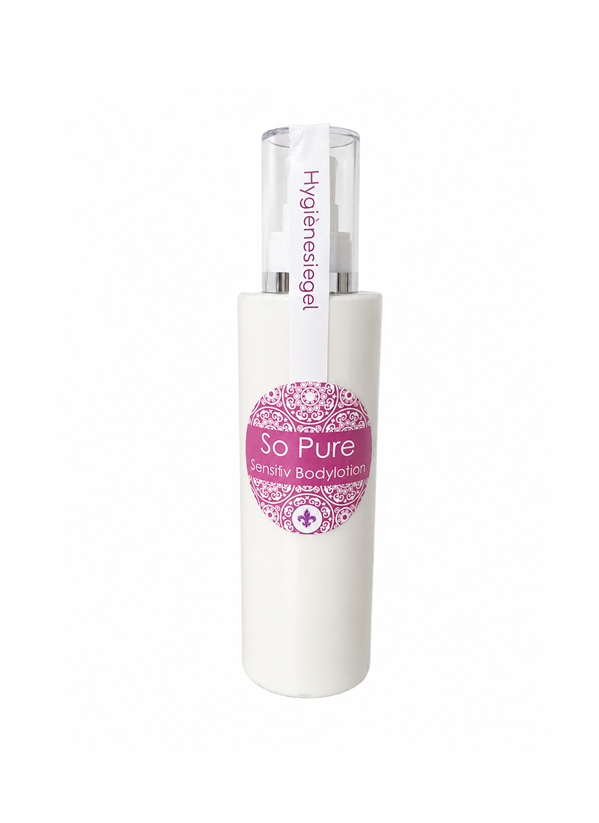 Natürliche Body Lotion mit Inhaltsstoffen und Produktdetails