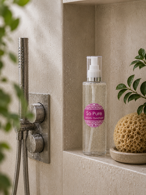 SO PURE Duschgel ohne Duft – Mildes veganes Duschgel für empfindliche Haut, 200 ml SO PURE Duschgel ohne Duft – Mildes veganes Duschgel für empfindliche Haut, 200 ml – Bild 2