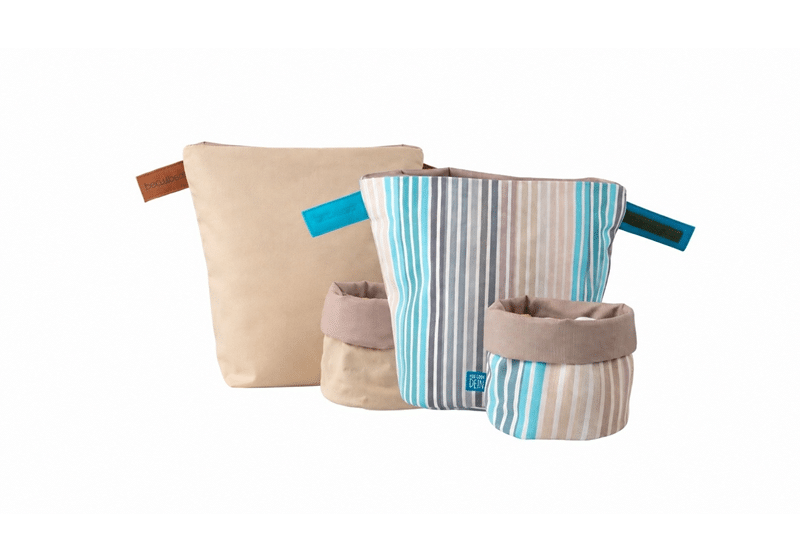 Kosmetiktasche mit Fächern Set im praktischen 2er Bundle