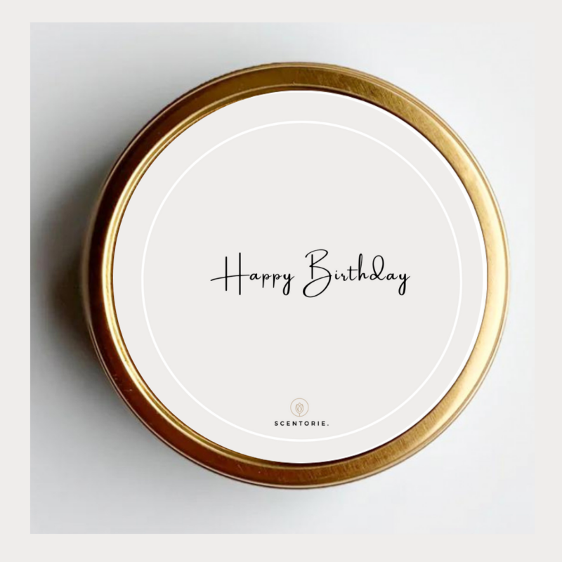 Scentorie HAPPY BIRTHDAY Duftkerze zum Geburtstag 110 g