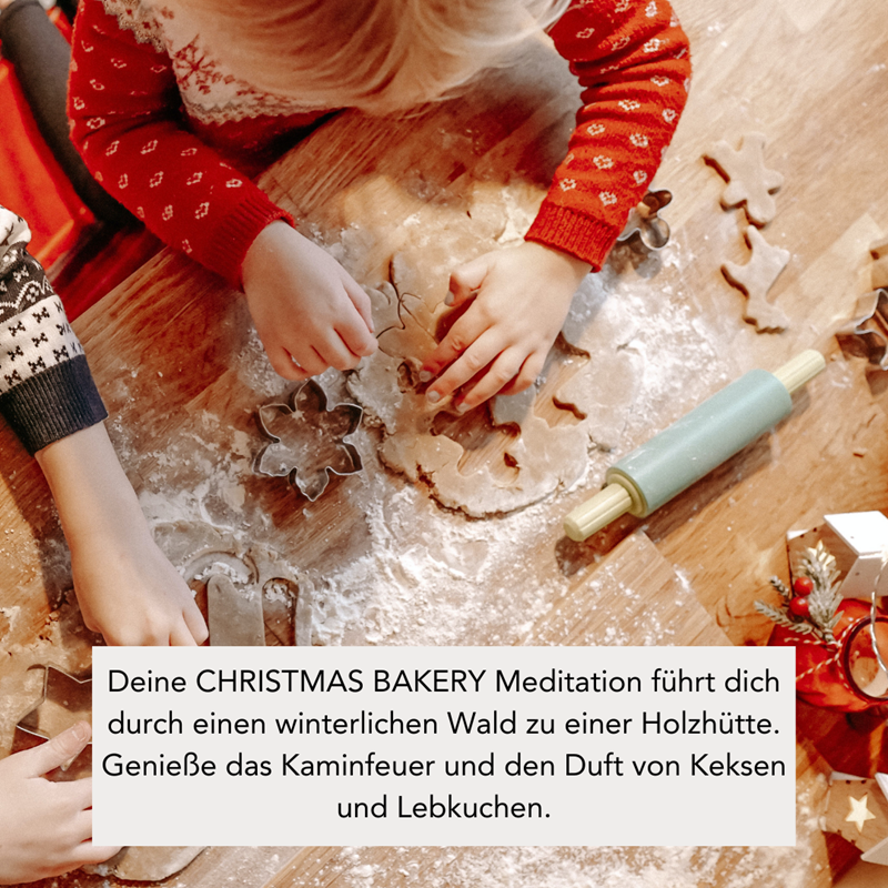 Duftkerze mit integrierter Meditation – CHRISTMAS BAKERY, 110g (erhältlich ab November 2026) Duftkerze mit integrierter Meditation – CHRISTMAS BAKERY, 110g (erhältlich ab November 2026) – Bild 3