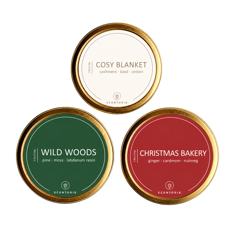 Home Scentorie Duftkerzen Set Trio mit 3 Duftkerzen nach Wahl
